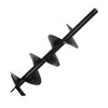 XtremepowerUS Post Hole Digger Replacement Auger Bits Earth Auger Digging