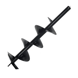 XtremepowerUS Post Hole Digger Replacement Auger Bits Earth Auger Digging Bit Only (8")