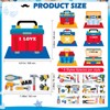 HOWAF 24 Pcs Father's Day Craft Kit, Fathers Day Stickers