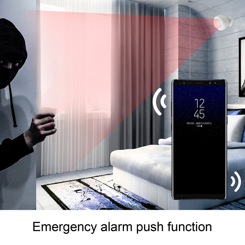 Intelligent Motion Sensor Alarm Wifi Timing APP Control Infrared Body