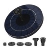 Bird Bath Fountain Floating Bird Fountain Pump Solar Powered Floating