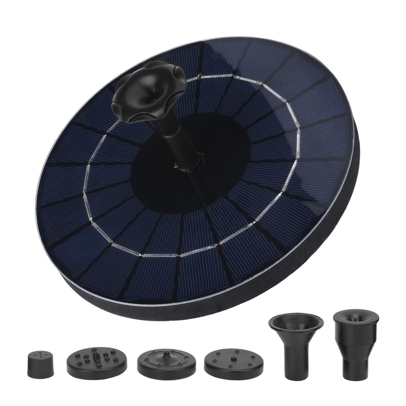 Bird Bath Fountain Floating Bird Fountain Pump Solar Powered Floating