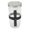 Sourdough Bread Starter Kit 34oz Glass Jar with Lid Date