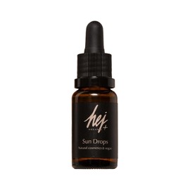 Sun Drops (15 ml) Gentle Self Tanning with DHA & Aloe Vera for Mixing with Face Care, Adjustable Tanning & Streak-free Result, 100% Vegan HEJ ORGANIC