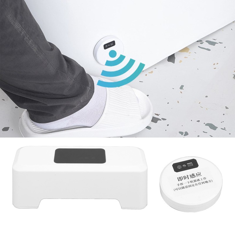 Touchless Toilet Flush Automatic 0.25S Fast Induction USB Charging Infrared