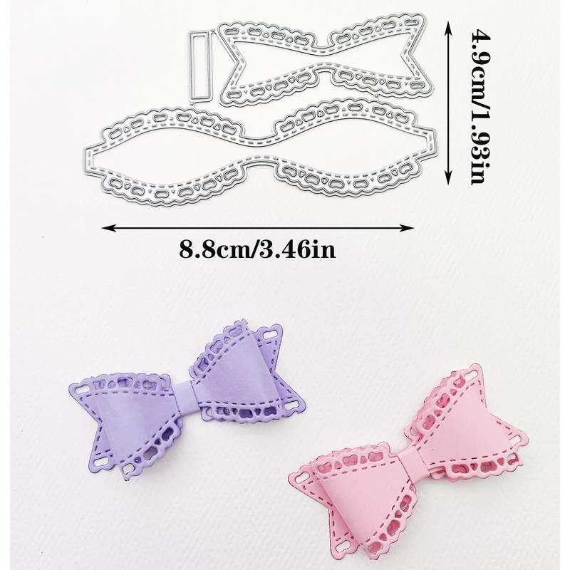 Bow Tie Metal Die Cuts,Christmas Bowtie Bow Cutting Dies Cut
