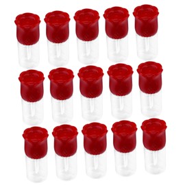 Ipetboom 15pcs Lip Gloss Containers Refillable Tubes for Travel Home Use Cosmetic Bottles Design for Easy Viewing of Contents
