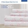 DREAMCARE Queen Size Sheets - Floral Sheets Queen Size Bed