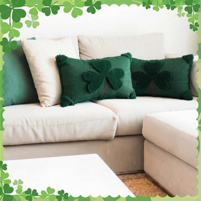 12 x 20 Inch St Patricks Day Pillow Cover St