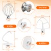 Stand Mixer Attachments 3-Piece Kit -Replace for Kitche.n aid Accessories