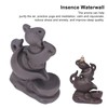 Insence Waterwall Antique Purple Sand Auspicious Cloud Teapot Backflow Sandalwood