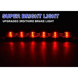 PIT66 LED 3rd Brake Light Compatible with Truck Cap Topper Leer Are Century LED Recessed High Mount Cargo Light Parking Light Third Brake Light Lamp Smoke AT-LED-36R