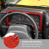 Jimen Compatible with Jeep Wrangler TJ 1997-2006 Dash Trim Instrument