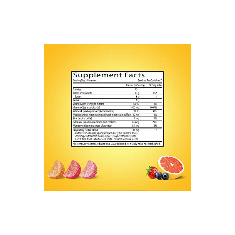 Airborne® Immune Support Supplement, 75 Gummies - COS