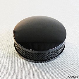 'Custom Chrome Round Black 5 1/2 – 14 cm Bobber Custom Chopper Motorbike Air Filter