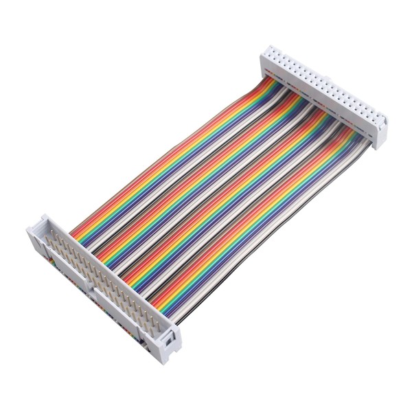 ZDE Male to Female GPIO Flat Ribbon Cable 40pin Breadboard