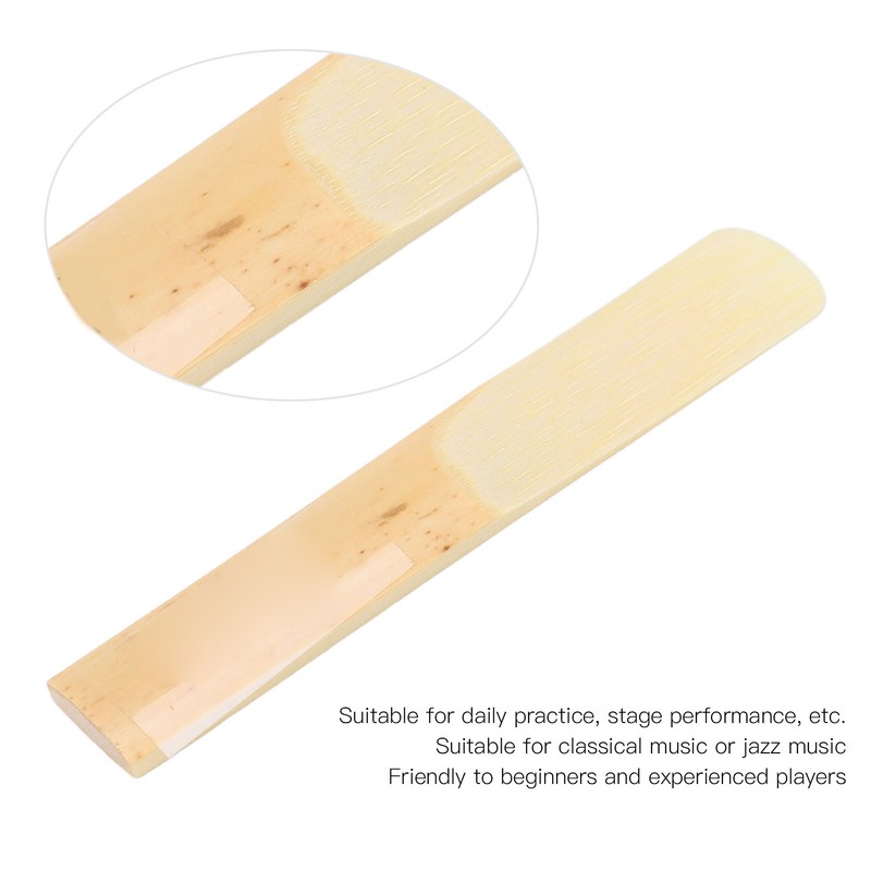 10Pcs 3.0 Clarinet Reed Wood Colour B Flat Traditional Reeds