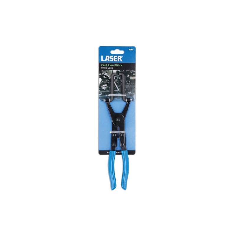 Laser 8259 Fuel Line Pliers, Swivel Jaws