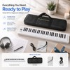 61-Key Foldable Piano Keyboard for Beginners – Portable Electronic Keyboard