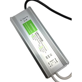 YXH 100 watt Dc12v Ac 90-265v Input Led Transformer Power Supply Waterproof IP67 Led Driver in Aluminum Alloy housing Suitable for led strip lighting, Led Module and Outdoor DC lightings.