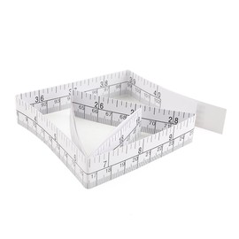 Wintape Measuring Tape Company Wintape 1 Meter 40" Paper Tape Measure Wound Measuring Rulers Educare Used Measuring Babies Head Disposable Pack of 100