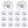 FIBOUND 100 Pieces Transparent Plastic Sewing Machine Bobbins, Plastic Bobbins