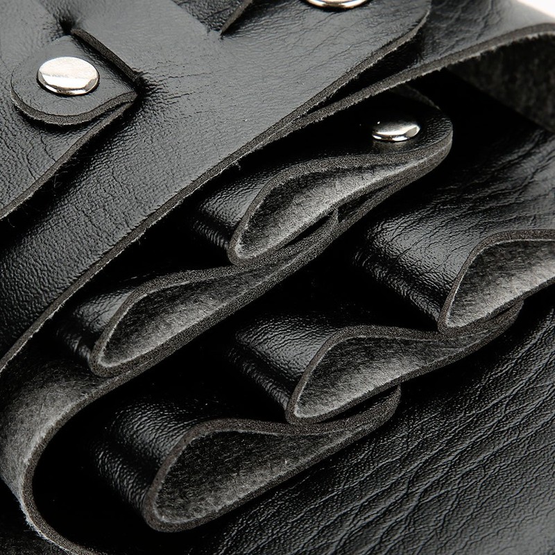 Multi-function Hairdressing Bag, Portable Large Capacity PU Leather Tool Pouch