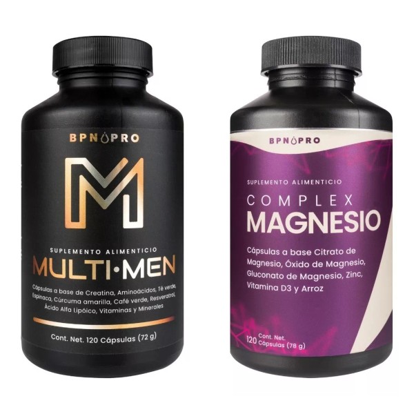 BPN PRO Multivitaminico Para Hombre Y Magnesio Complex Pack Bpn Pro