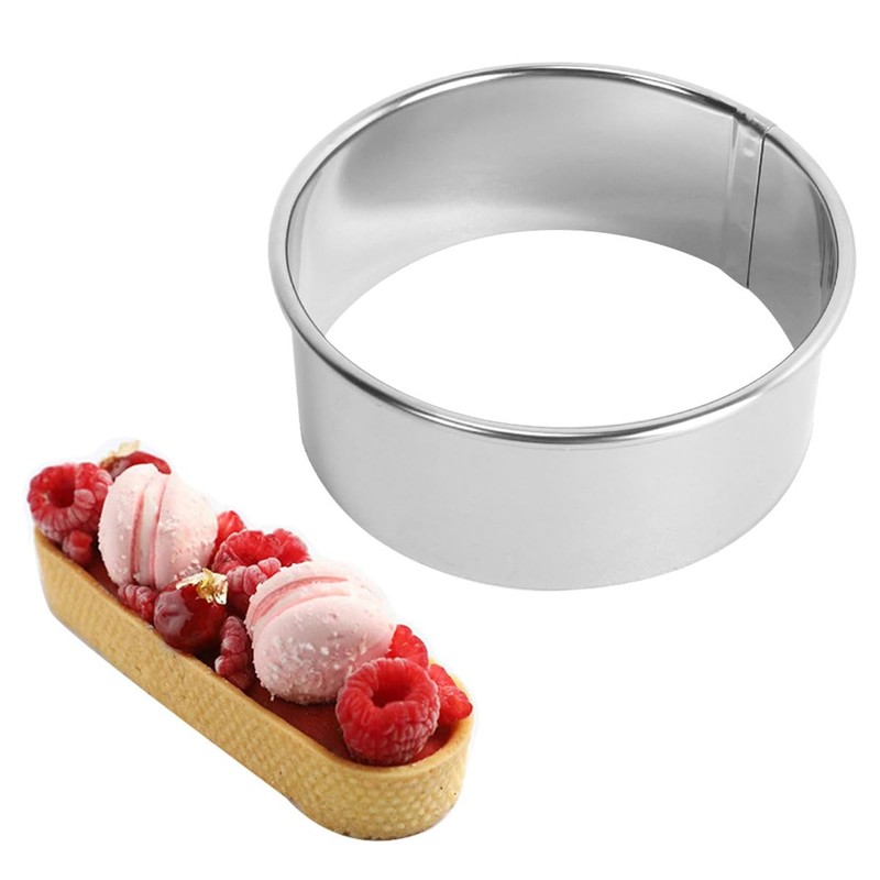 11 Pcs Cookie Cutters,Circle Cutter,Crumpet Rings,Stainless Steel Circle Cookie Cutters