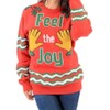Costume Agent Feel The Joy Groping Hands Red Ugly Christmas