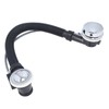 Overflow Bath Drain, 25.6inch Flexible Bathtub Overflow Drainer Concealed SPA
