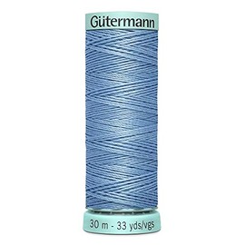 723878-143-1 Saxe Blue Gutermann R753 No.40 Silk Thread 30m x 1 Reel