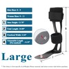 Jewlri AFO Drop Foot Brace, Drop Foot Stabilizer, AFO Support
