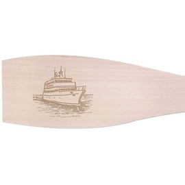 Large 'Ferry at Sea' Wooden Cooking Spatula (SA00022841)