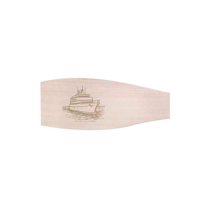 Large 'Ferry at Sea' Wooden Cooking Spatula (SA00022841)