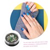 Healeved Floral Nail Charms Rhinestones for Nail Art for and
