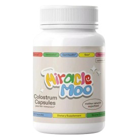 Miracle-Moo Mother Natures Colostrum Capsules For Gut Health,Immune Support