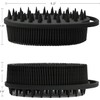 Cepillo de silicona 2 en 1 para cuerpo y cabello