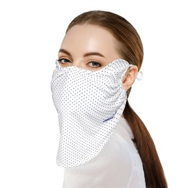 1 Ippeki UV protection mask (premium white dot) / 이쁜이 자외선 차단 마스크 1매 (프리미엄 화이트도트)