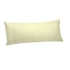 AIMANE® Long Bolster Pillowcase Cover - Body Pillow Neck Support - Orthopaedic Bolster Pillowcase Cover Nursing Pregnancy Support Long Pillowcases (Double 4.6FT, Cream)