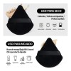 47 Brochas Maquillaje Profesional Y Herramientas Cosméticas Negro