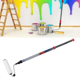 Zerodis Paint Roller, Self Suction Paint Brush Roller Brush Material Storage Suction Tube Semi Automatic Coating Roller Machine Latex Paint Roller Brush Machine