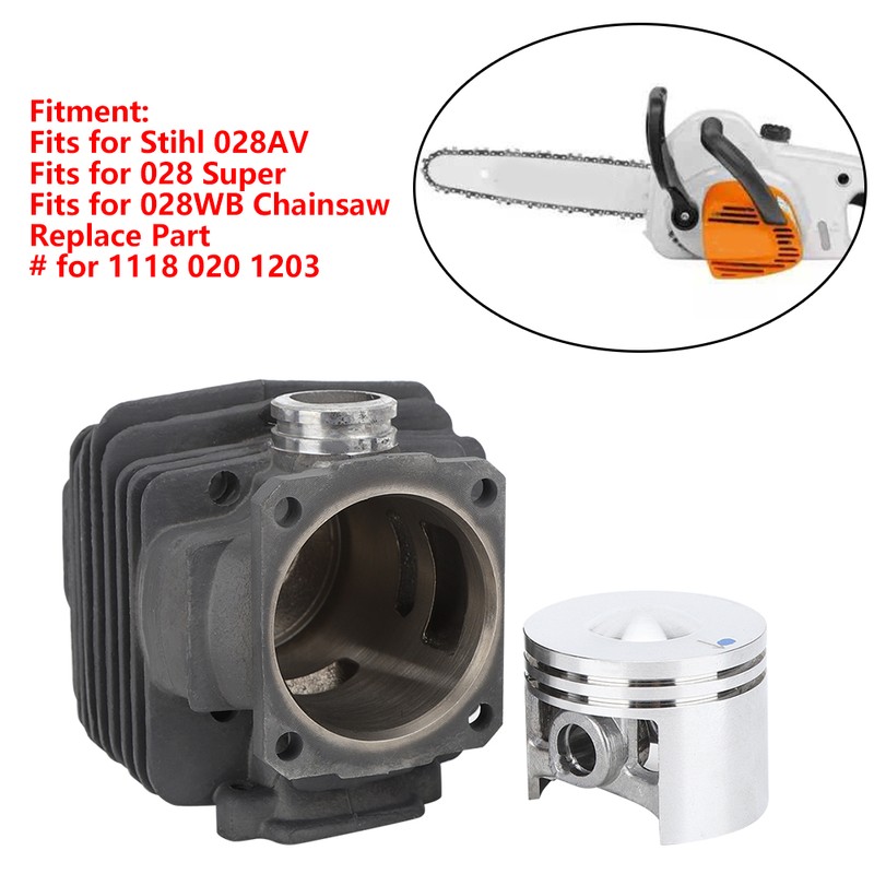 46mm Cylinder Piston Gasket Kit Replacement for Stihl 028/Super AV