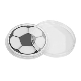 Soccer Toss Coin, Alloy Football Soccer Referee Flip Coin Judge Toss Coins Pick Side with Case