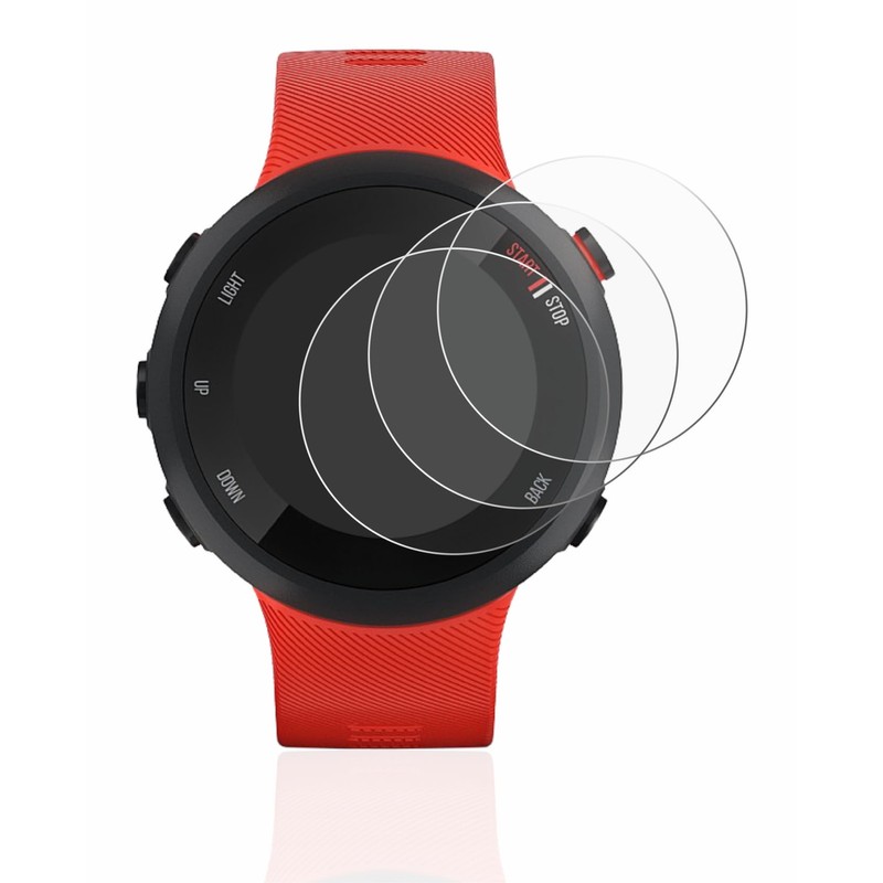 Savvies 6 Pack Screen Protector compatible with Garmin Forerunner 45