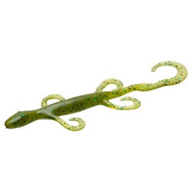 Zoom Bait 6-Inch Lizard Bait-Pack of 9 (Kudzu)