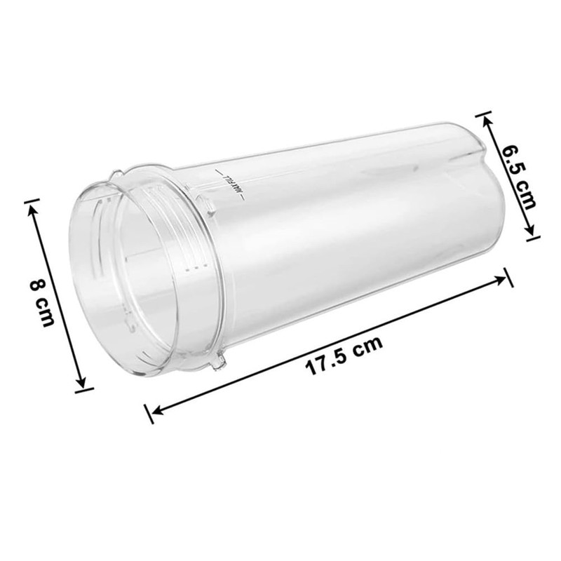 2X 16oz Cup Replacement Part for Nutri Ninja BL660 BL663