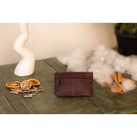 Gusti Rook Leather Key Case Key Holder 2a92-22-6, dark brown