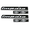 2Pcs 94-96 Impala Ss Rear Quarter Panel Emblems 3D Letter
