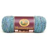 Lion Brand Yarn (1 Skein Scarfie Bulky Yarn Denim/Navy